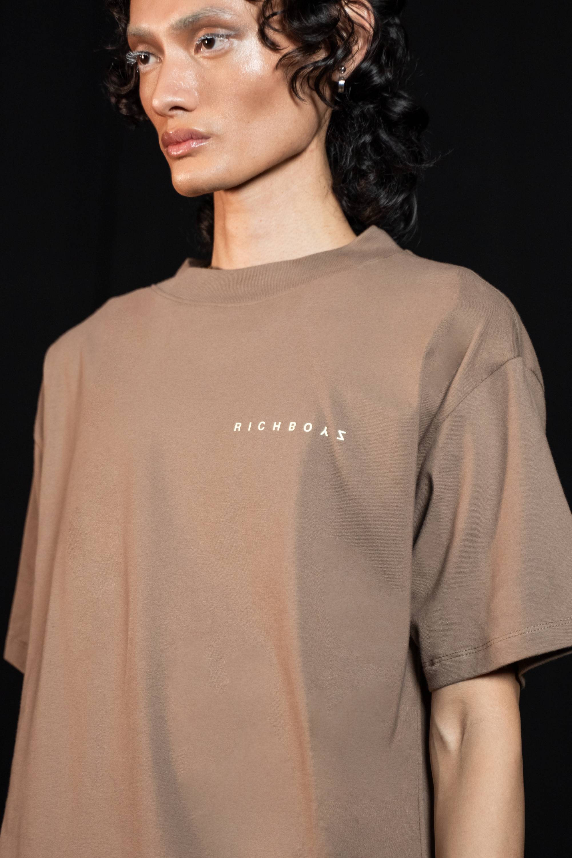 Relaxed Drop Shoulder Tee - Autumn