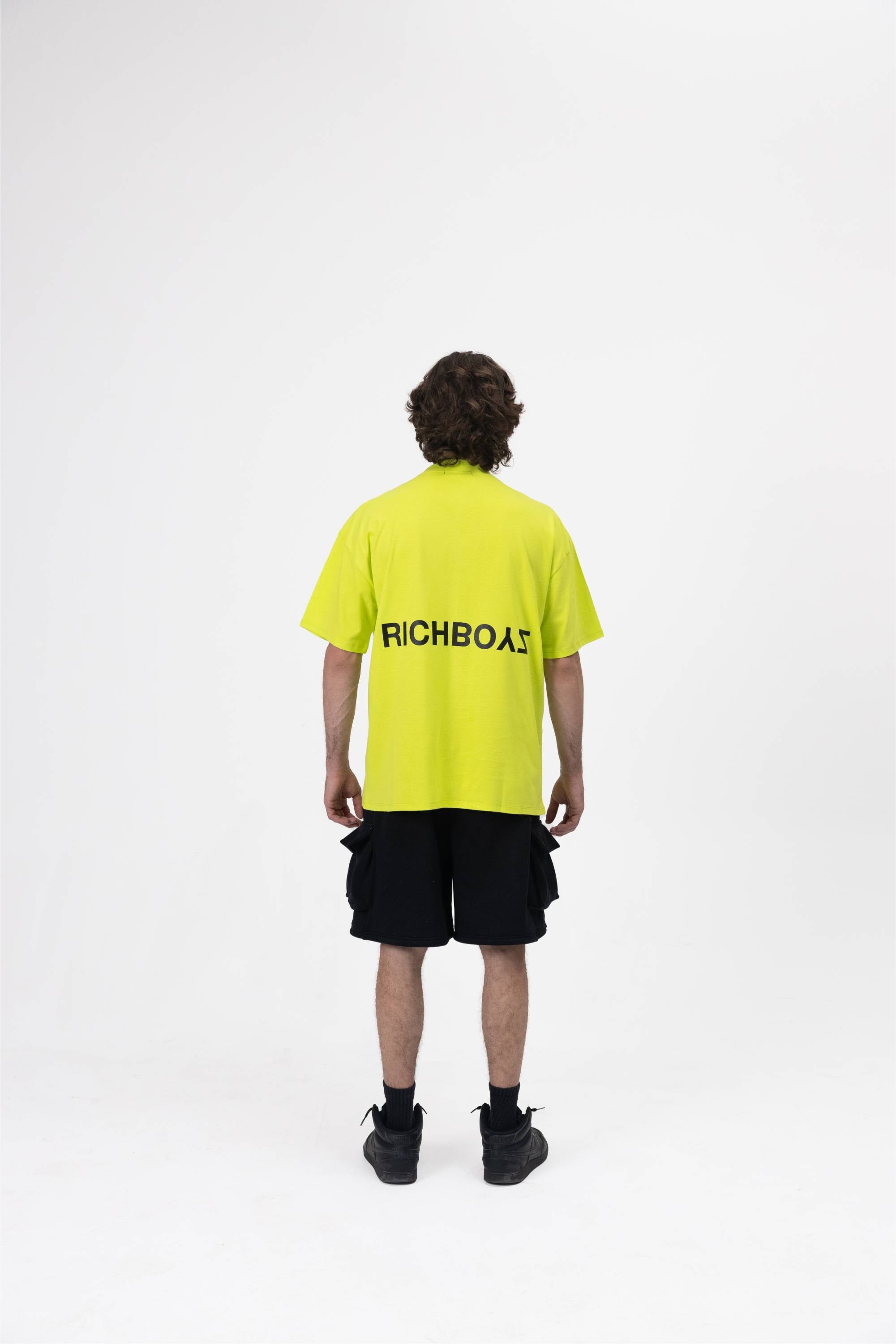 Drop Shoulder Tee - Fluorescent