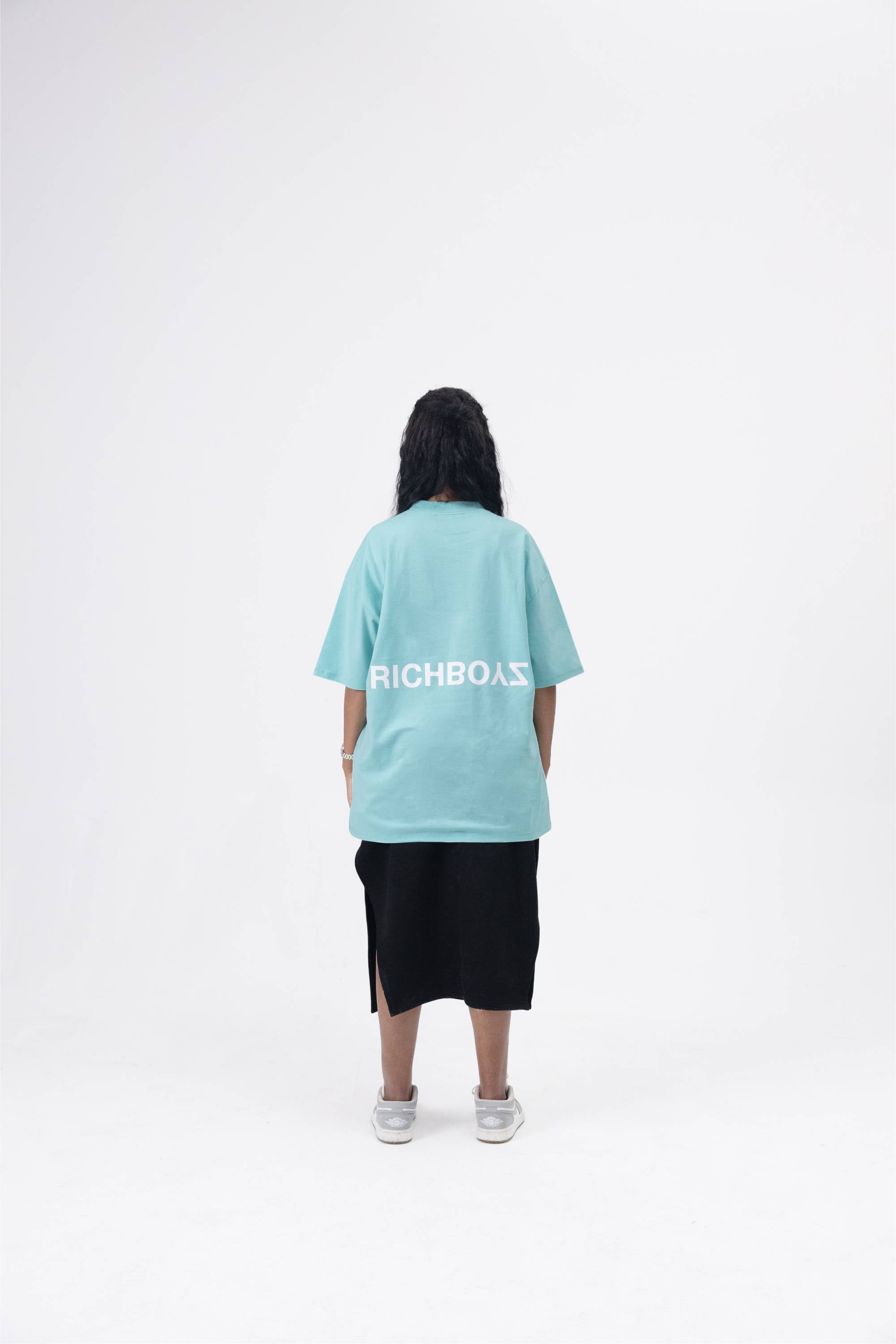 Drop Shoulder Tee - Mint