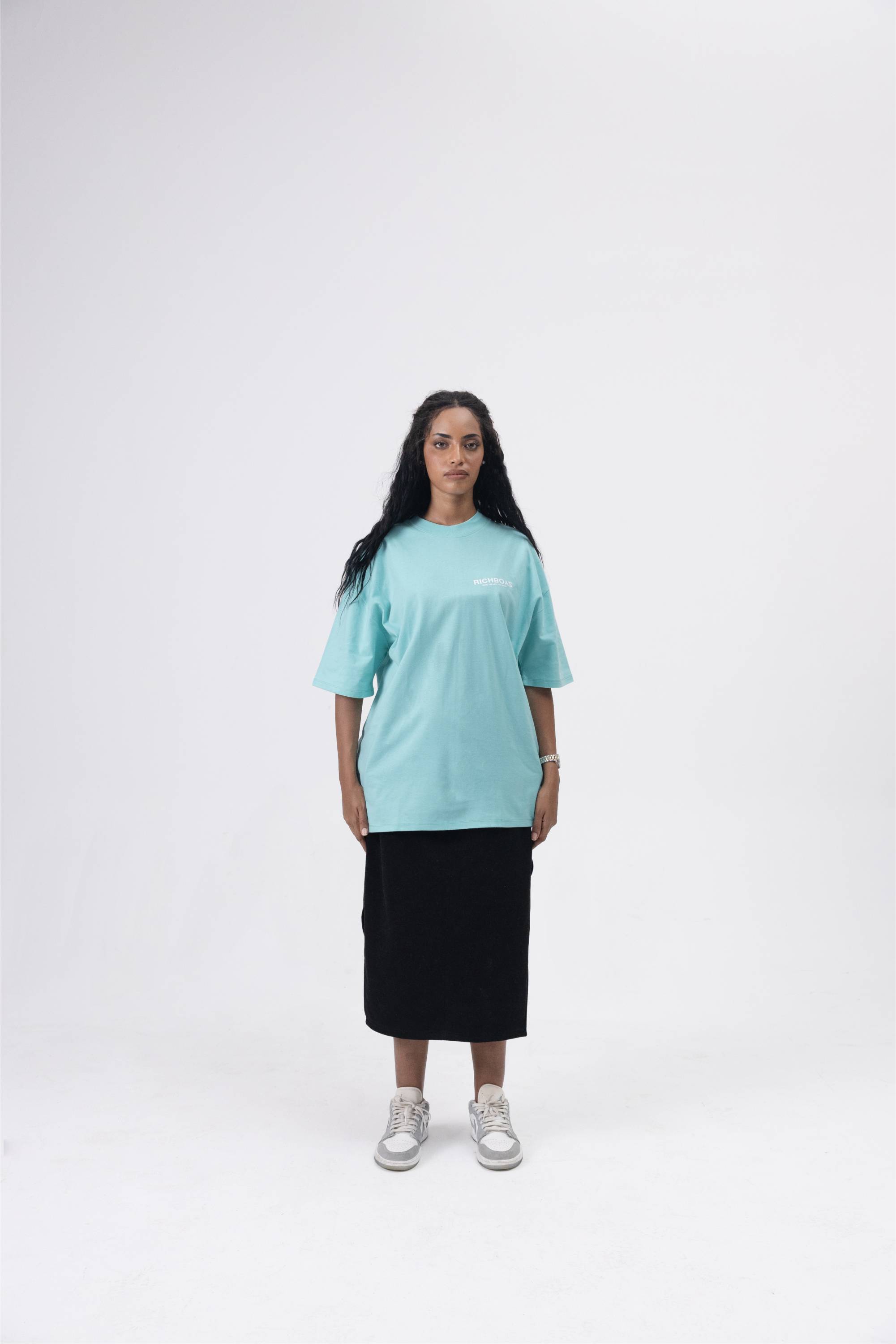 Drop Shoulder Tee - Mint
