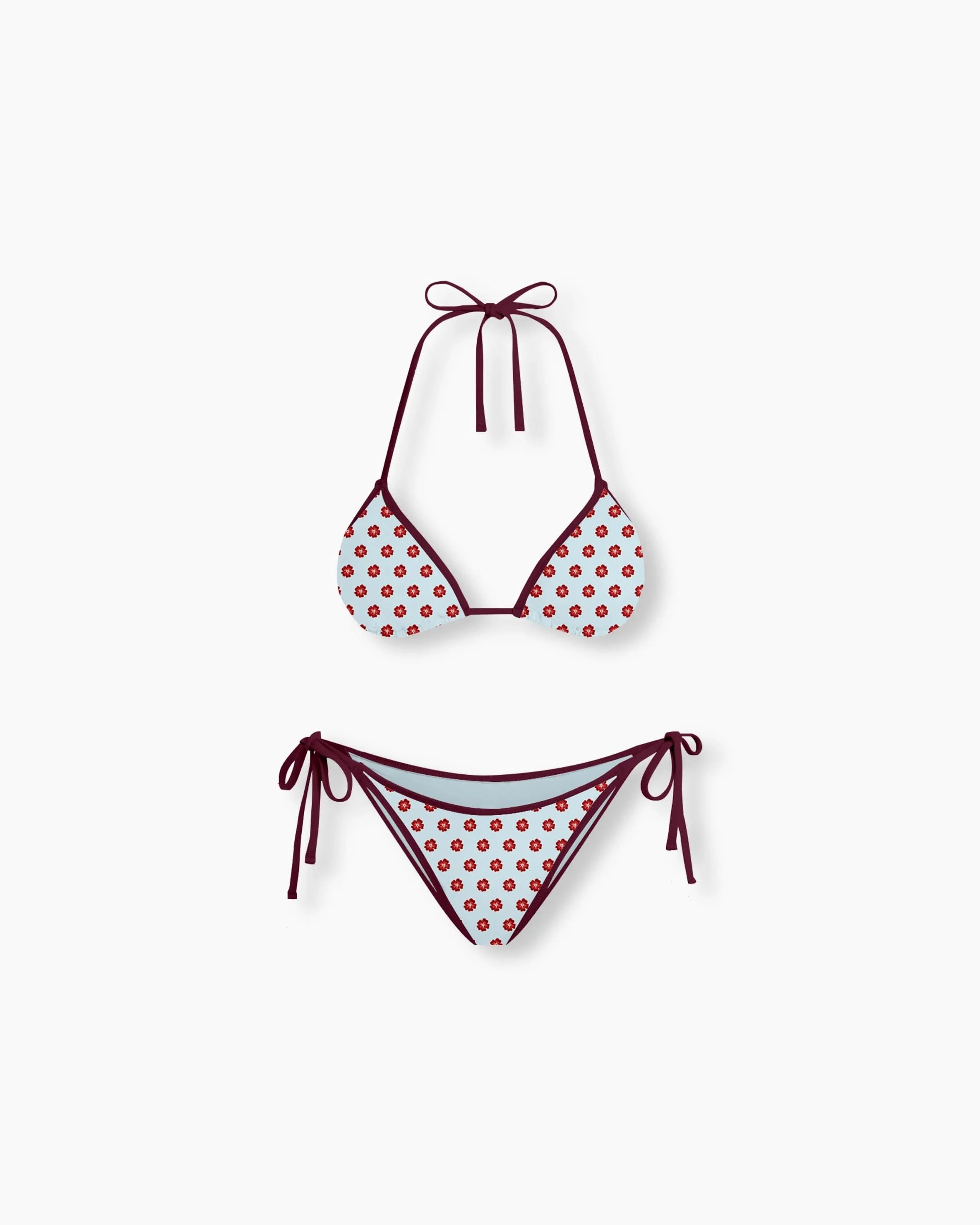 Triangle Bikini - Flower