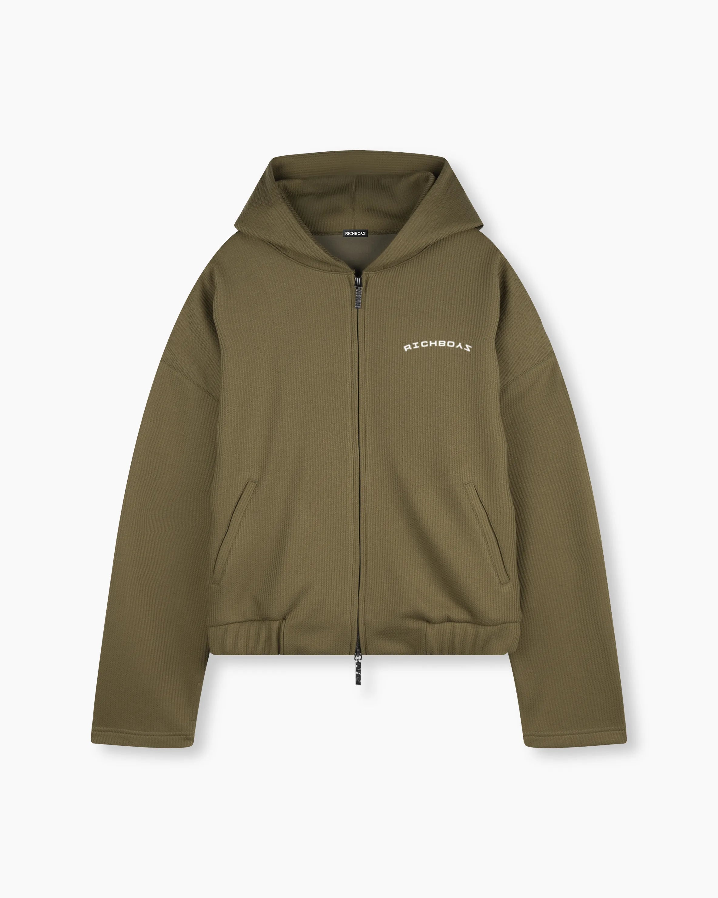 Waffle Hoodie - Leaf
