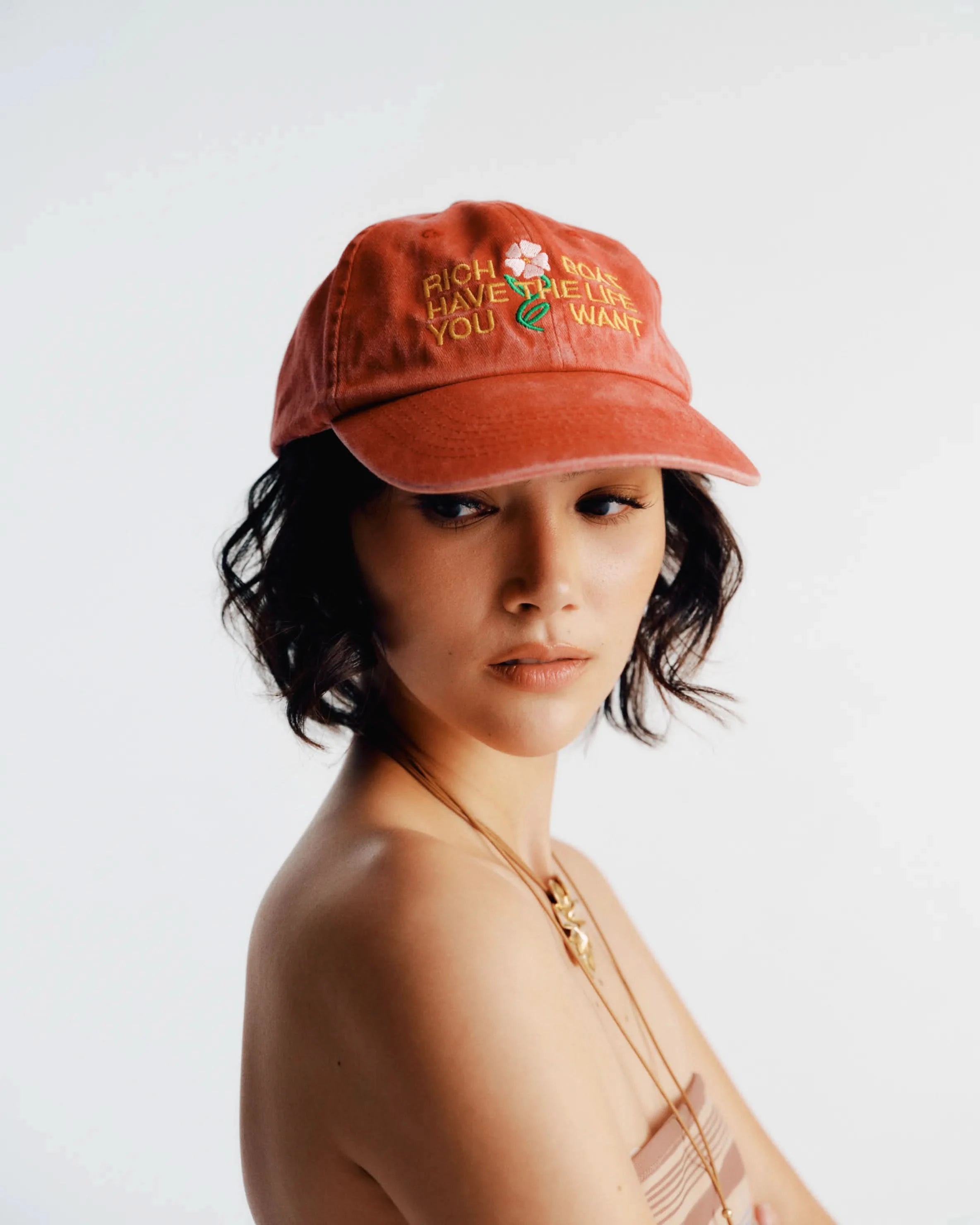 Washed Cap - Red