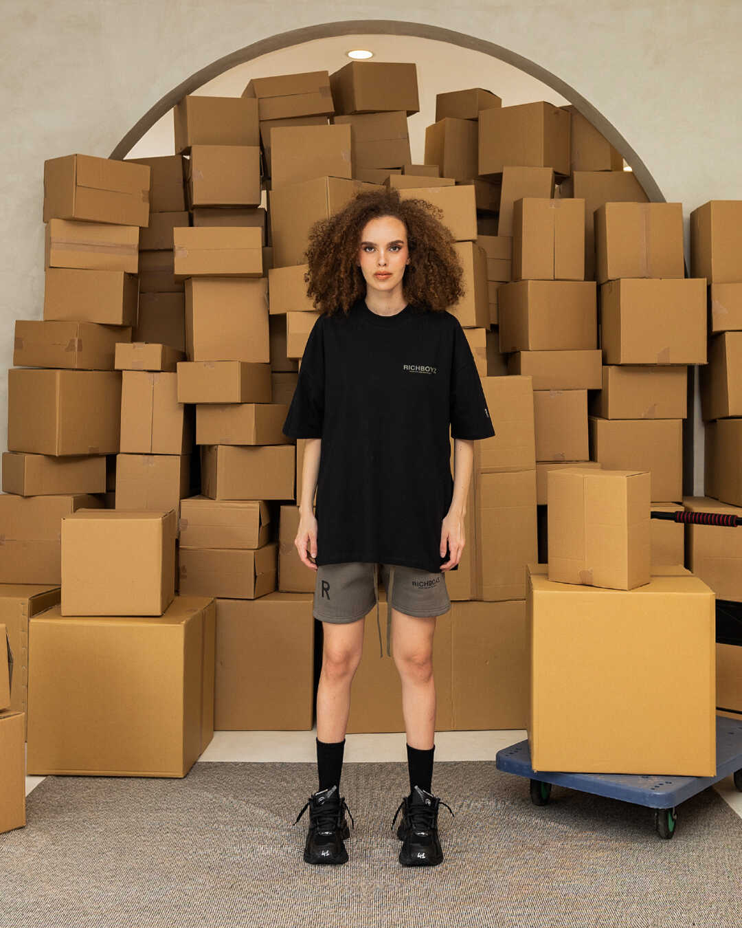 DROP SHOULDER TEE - DUSK - Richboyz