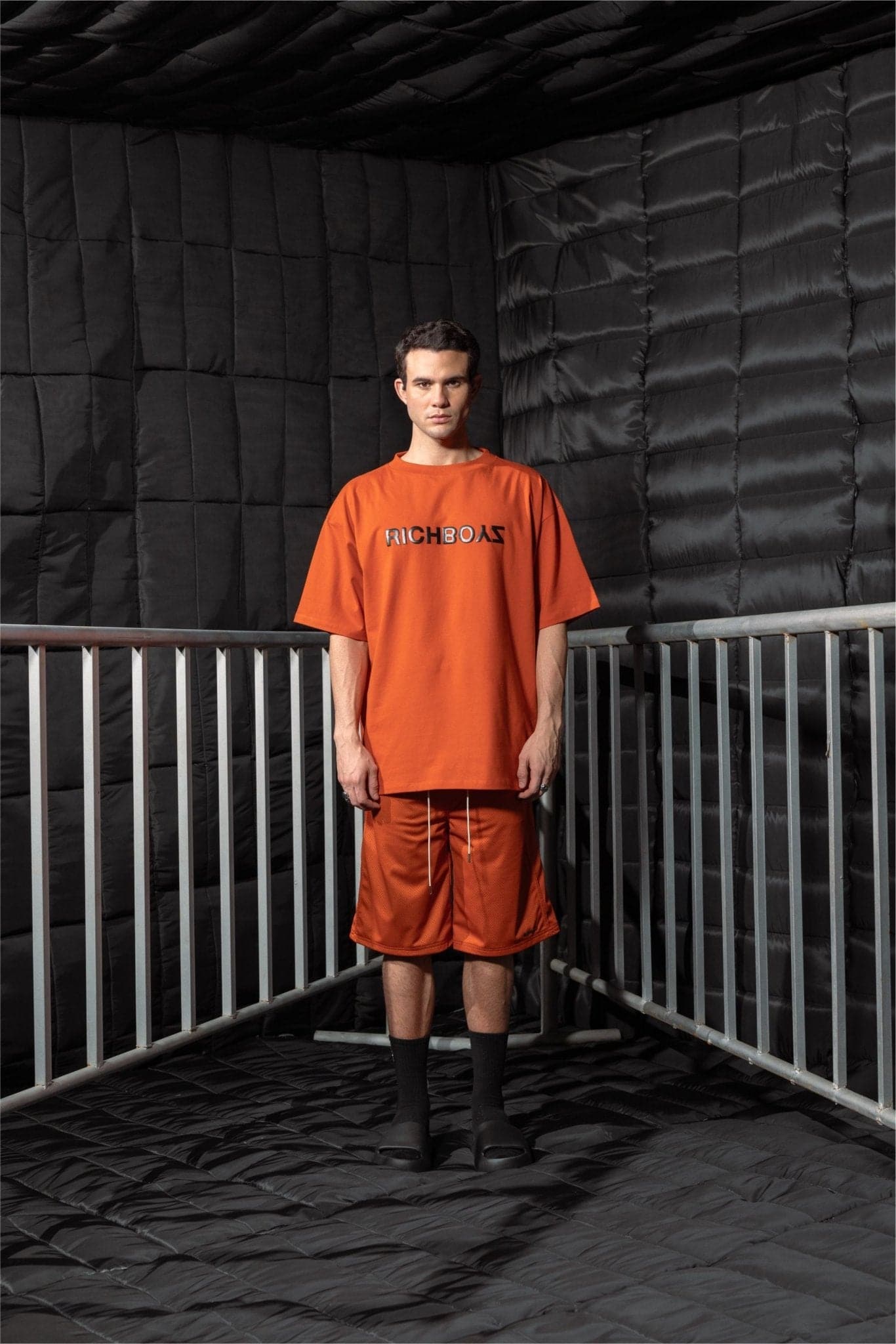 DROP SHOULDER TEE - LAVA - Richboyz