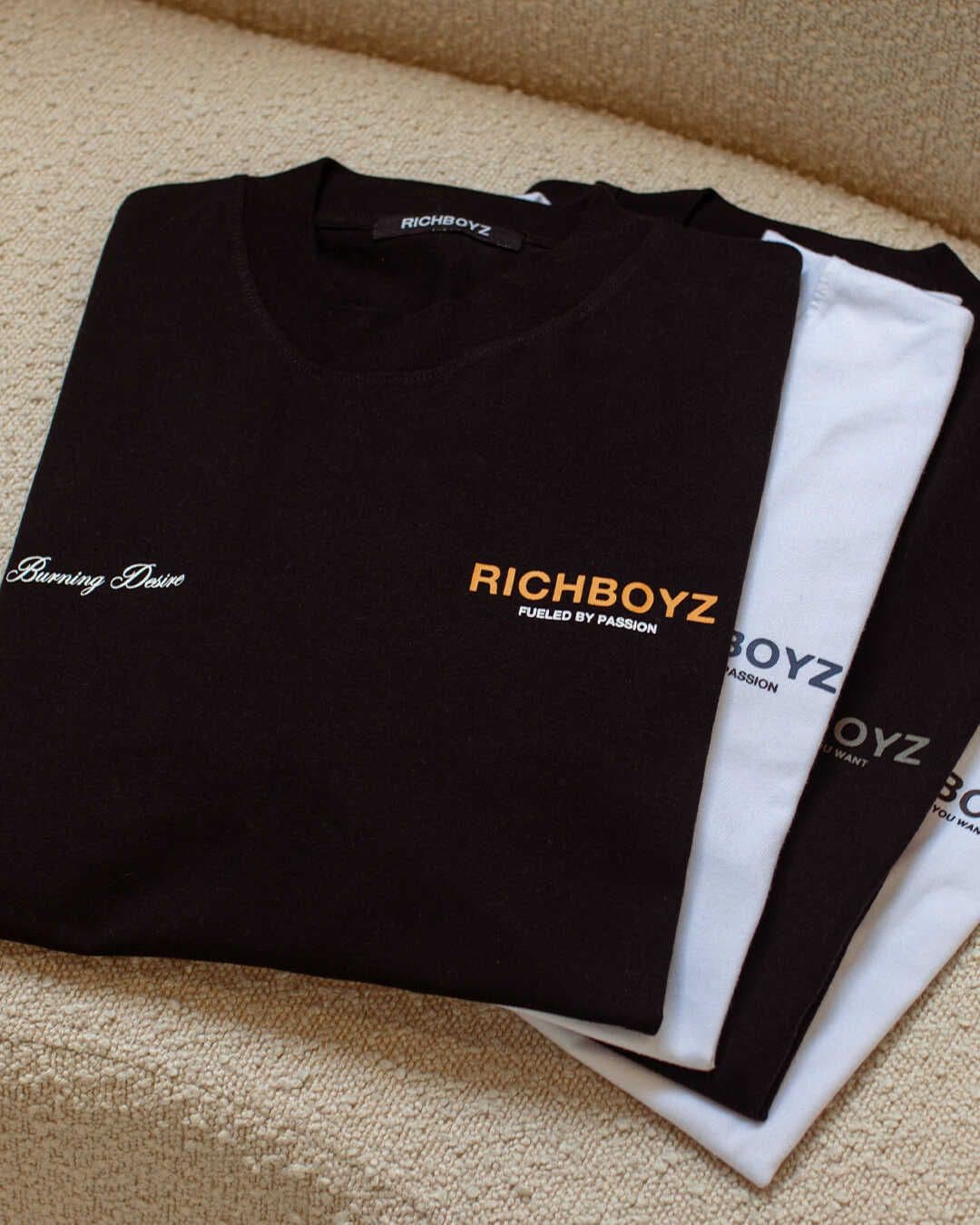DROP SHOULDER TEE - ONYX - Richboyz