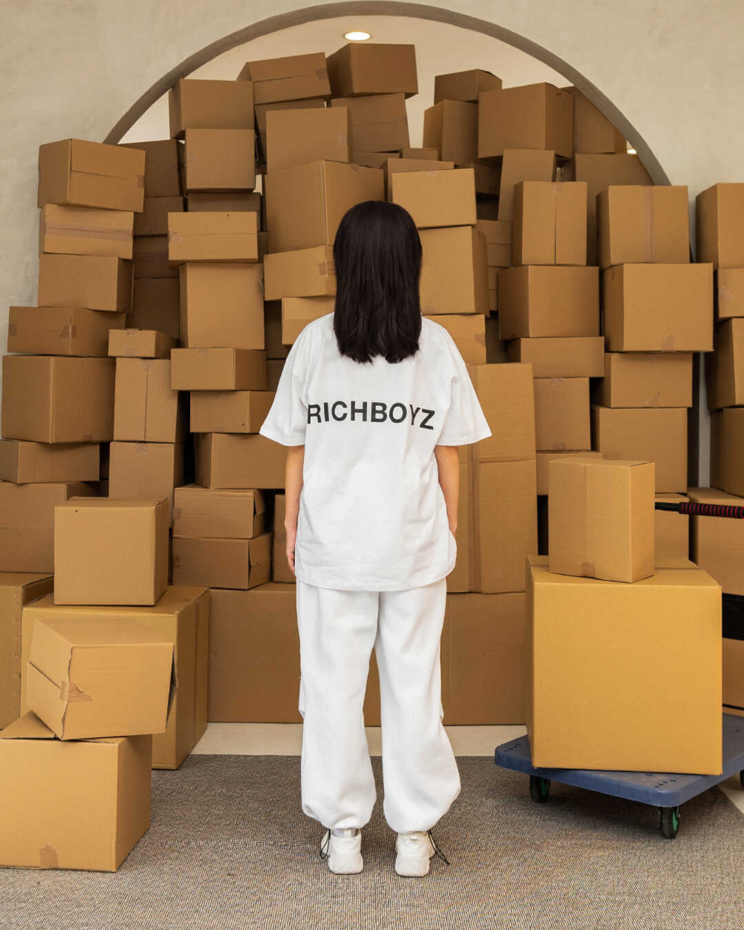 FLIGHT PANTS - CLOUD - Richboyz