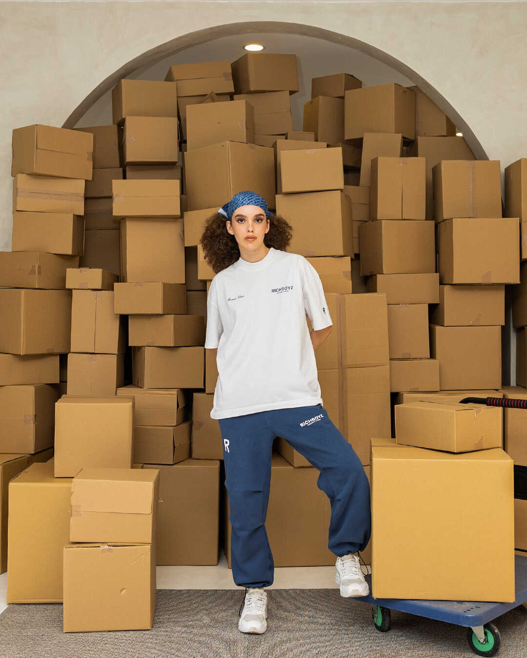 FLIGHT PANTS - SAPPHIRE - Richboyz