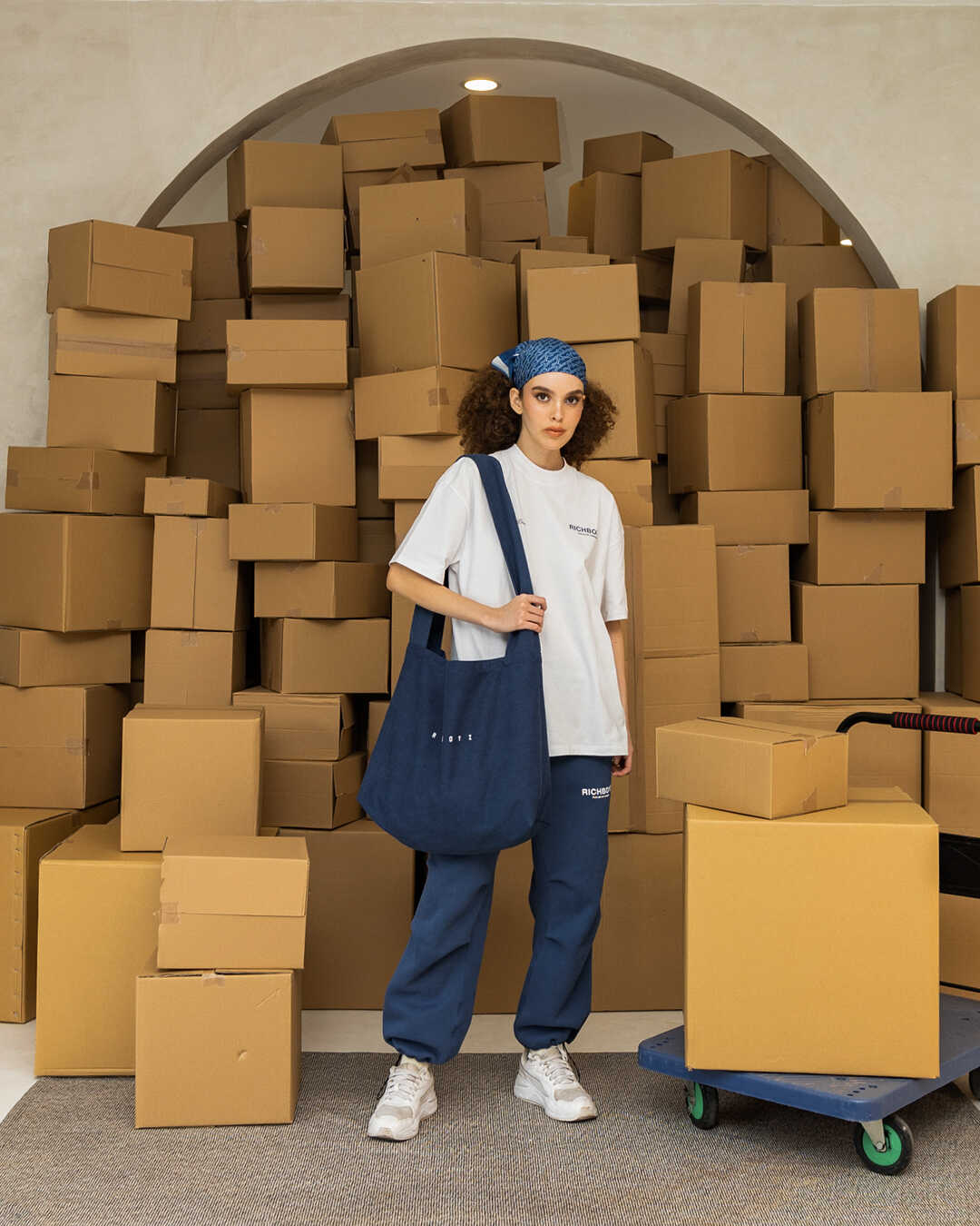 FLIGHT PANTS - SAPPHIRE - Richboyz