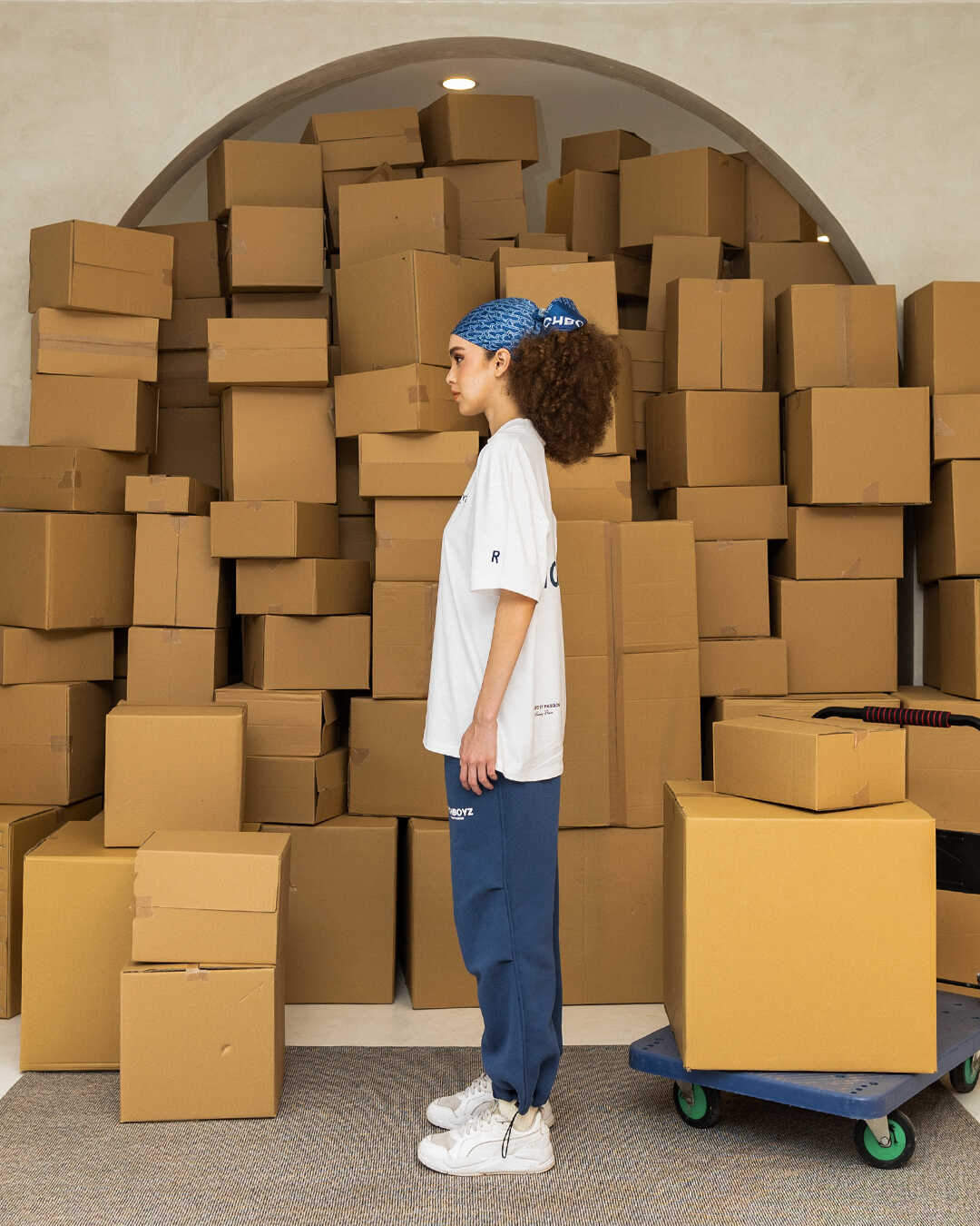 FLIGHT PANTS - SAPPHIRE - Richboyz