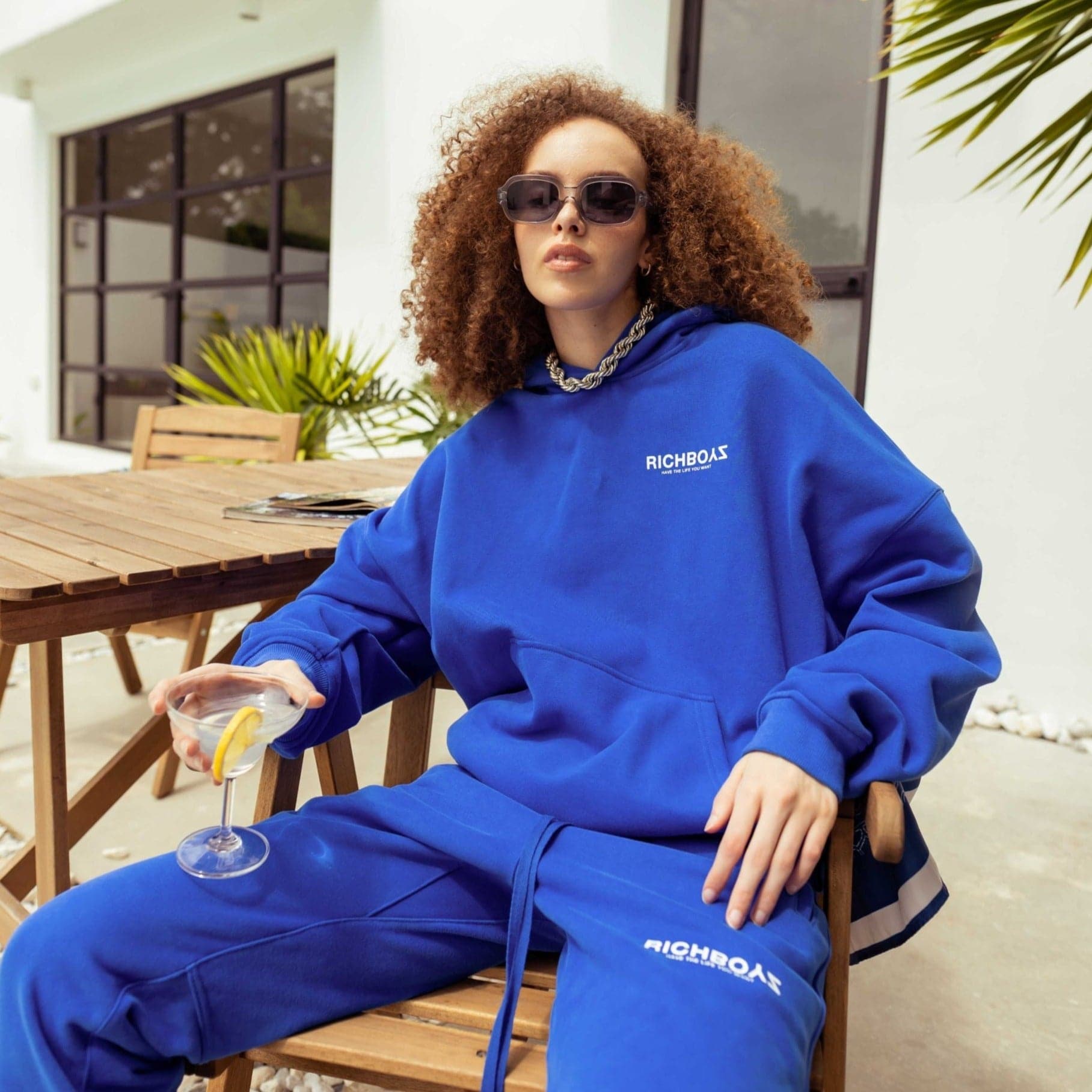 HOODIE - COBALT BLUE - Richboyz
