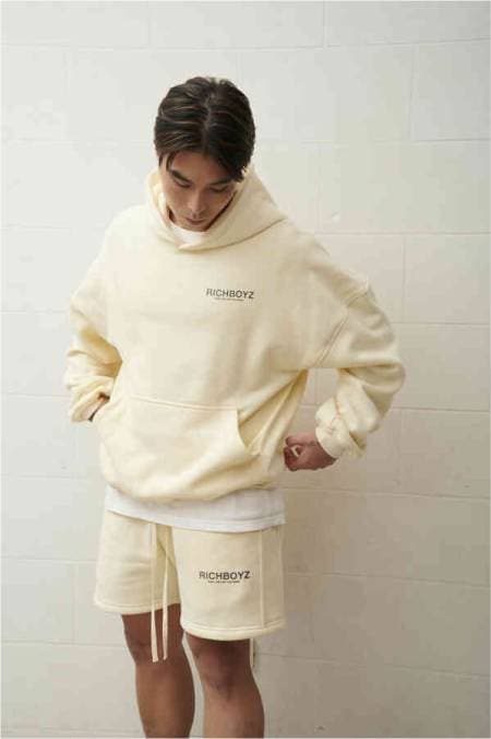 HOODIE - CREAM - Richboyz