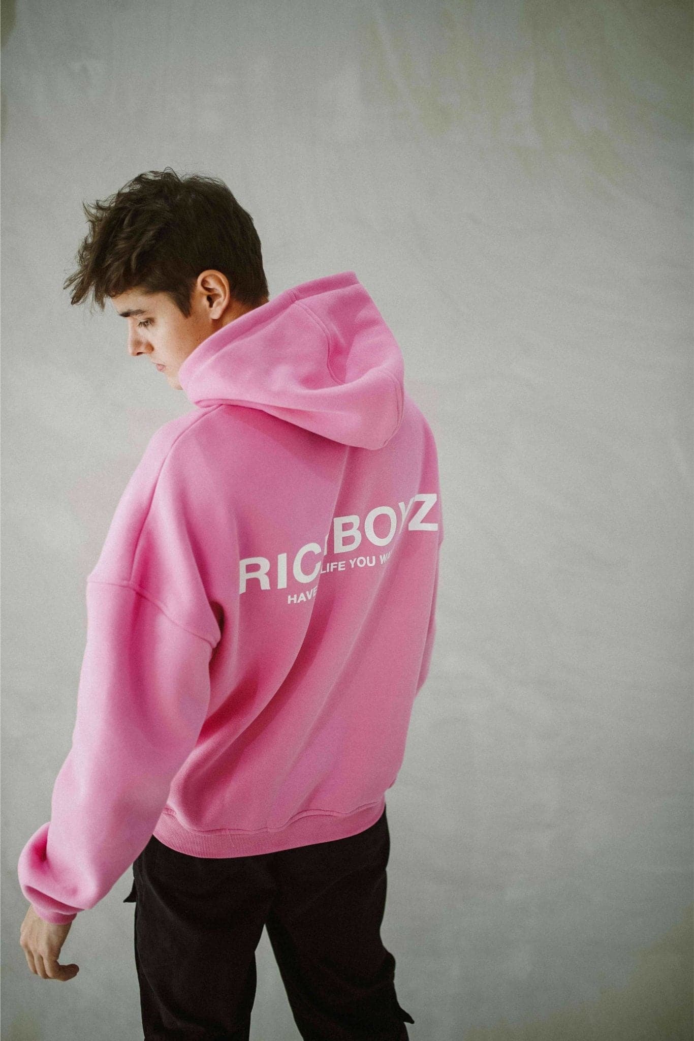 HOODIE - DEEP PINK - Richboyz