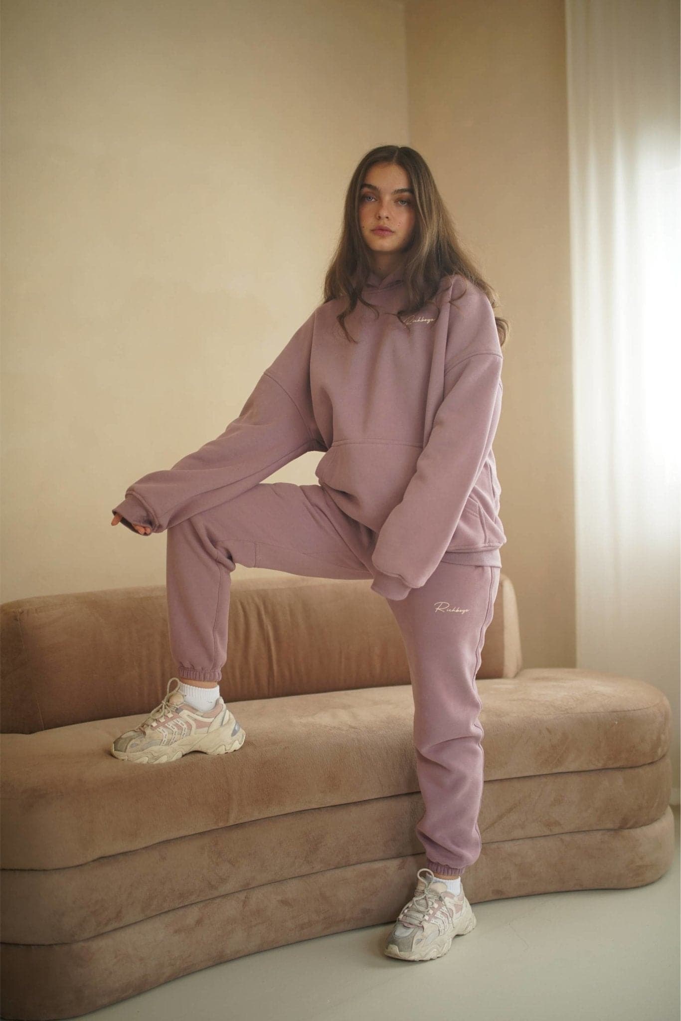 HOODIE - OLD ROSE - Richboyz