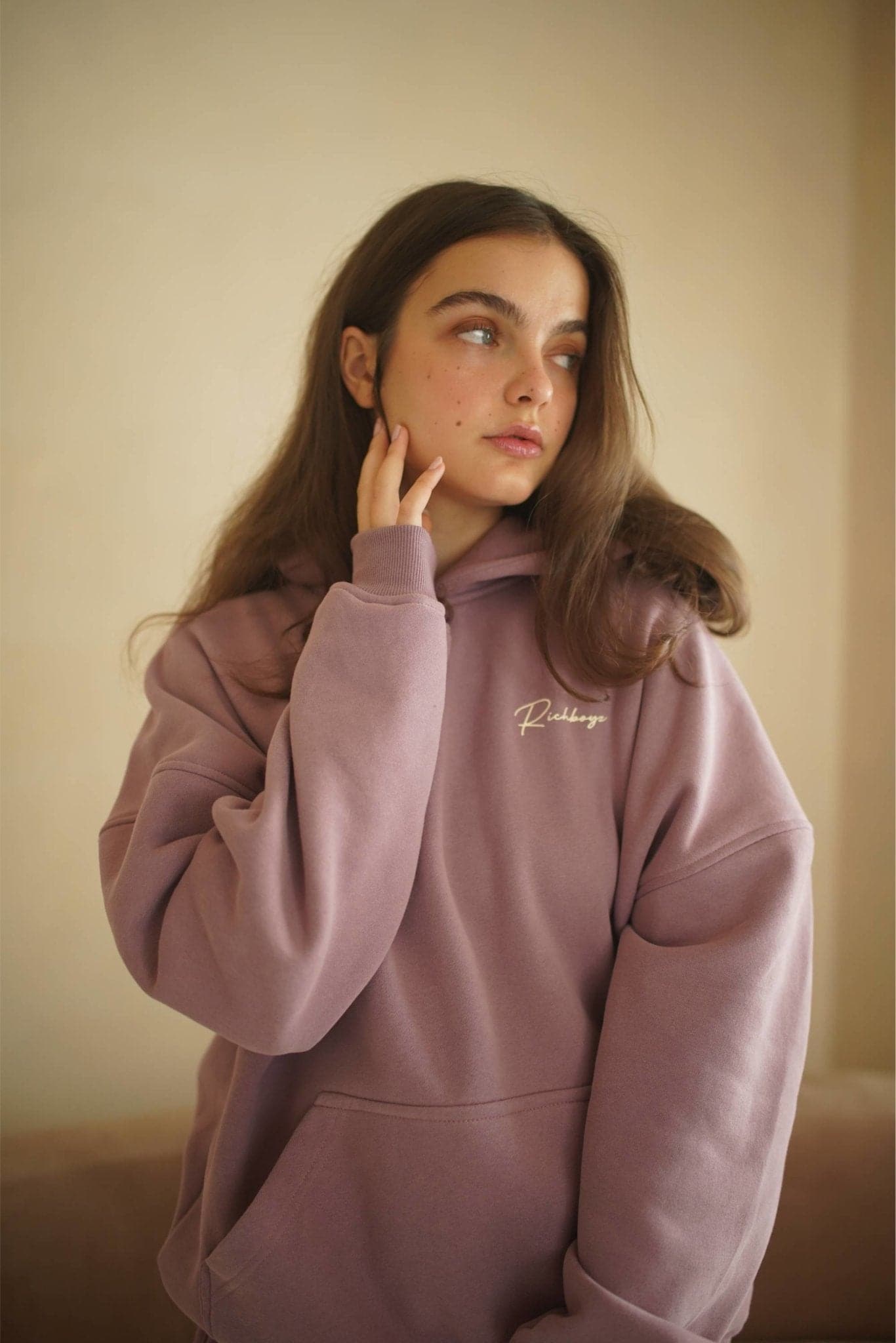 HOODIE - OLD ROSE - Richboyz