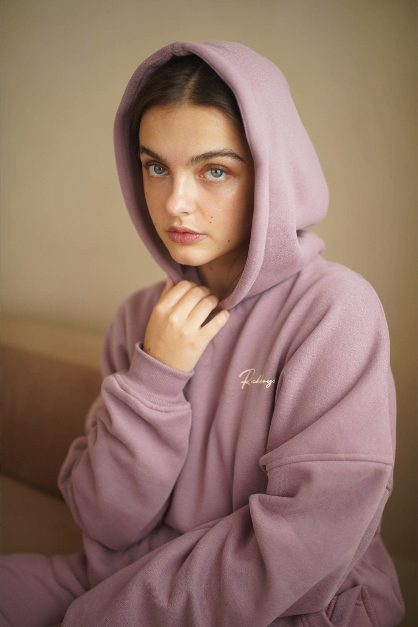 HOODIE - OLD ROSE - Richboyz