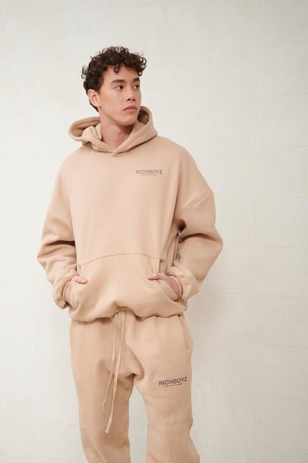 HOODIE - TAN - Richboyz