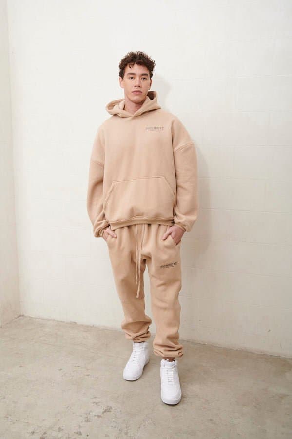 HOODIE - TAN - Richboyz