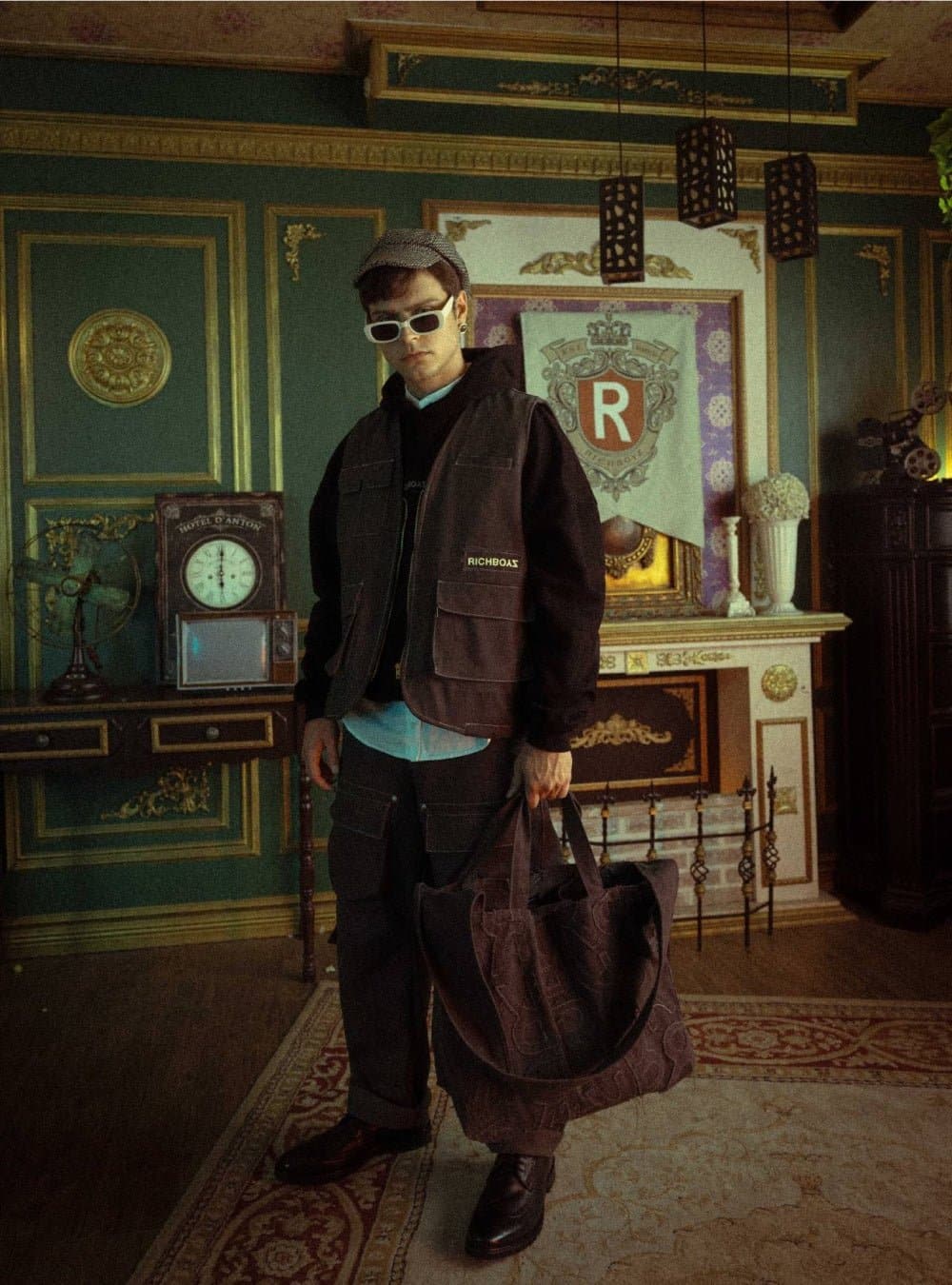 RECON CARGO PANTS - ASPHALT - Richboyz