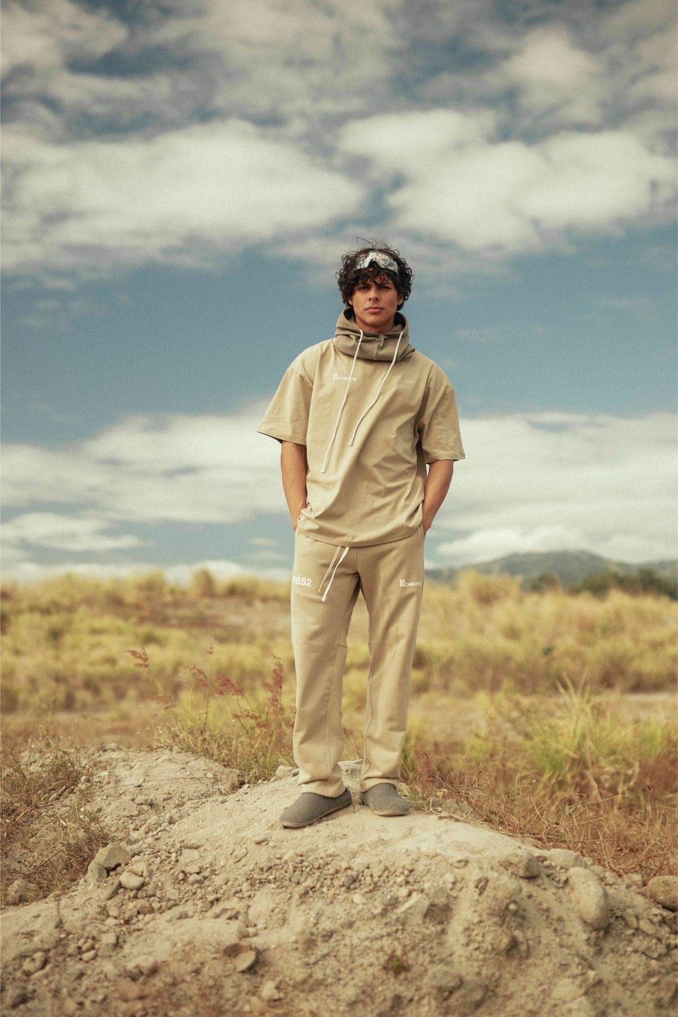 RELAXED DROP SHOULDER TEE - SAGE - Richboyz