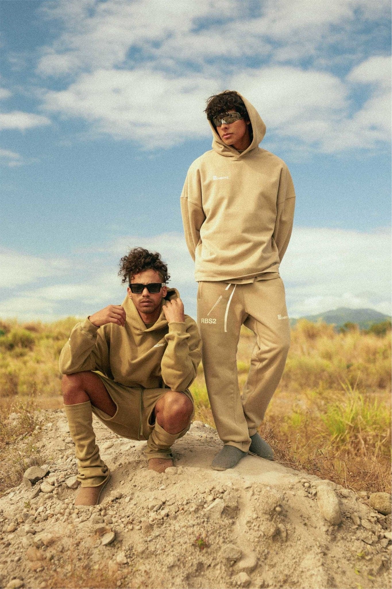 RELAXED HOODIE - SAGE - Richboyz