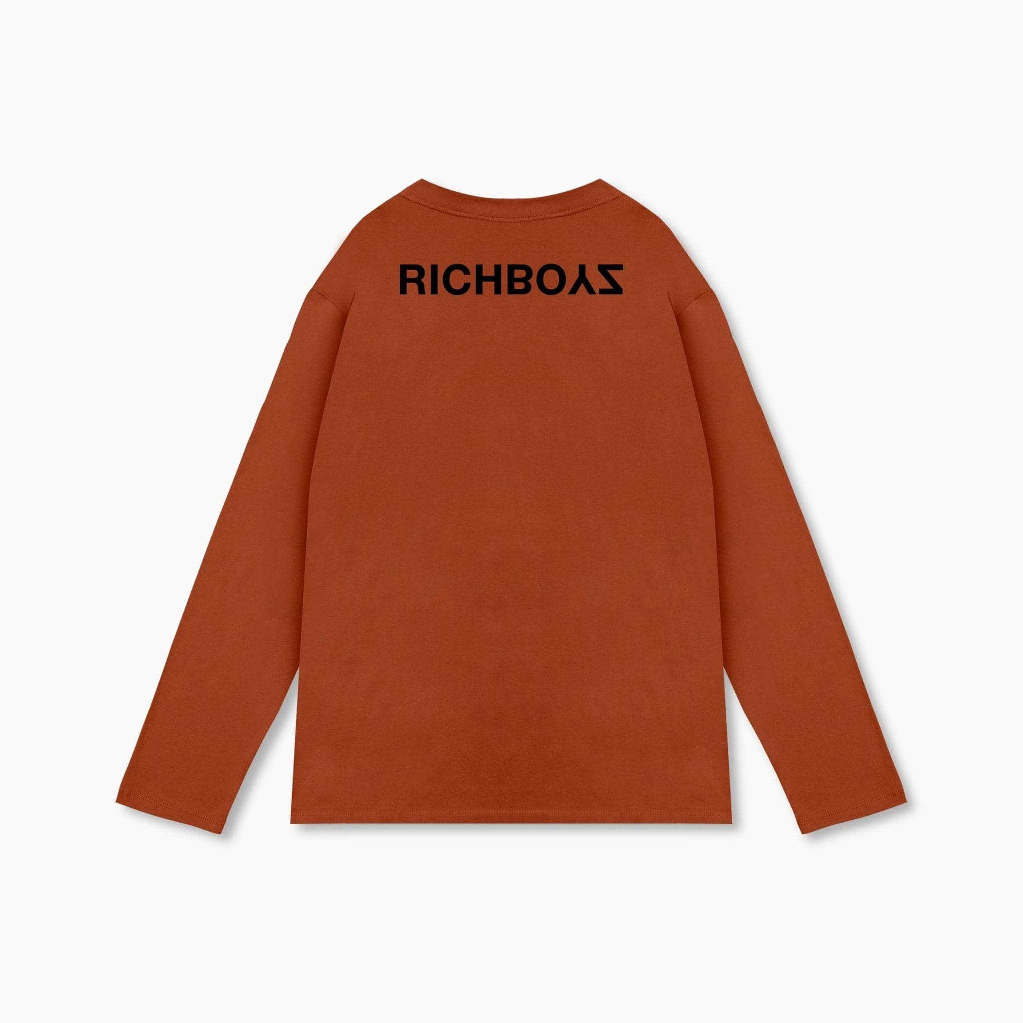 RELAXED LONG SLEEVE TEE - LAVA - Richboyz