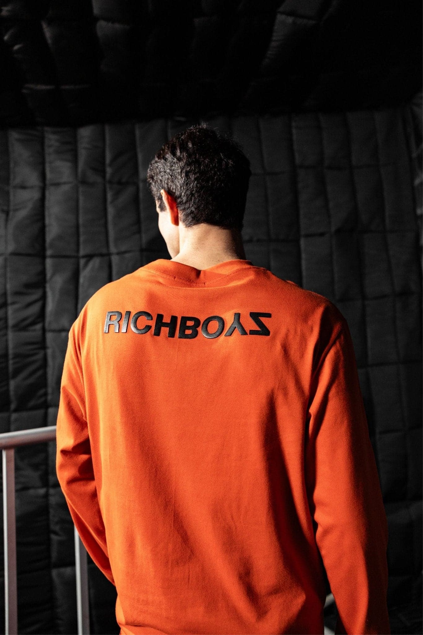 RELAXED LONG SLEEVE TEE - LAVA - Richboyz