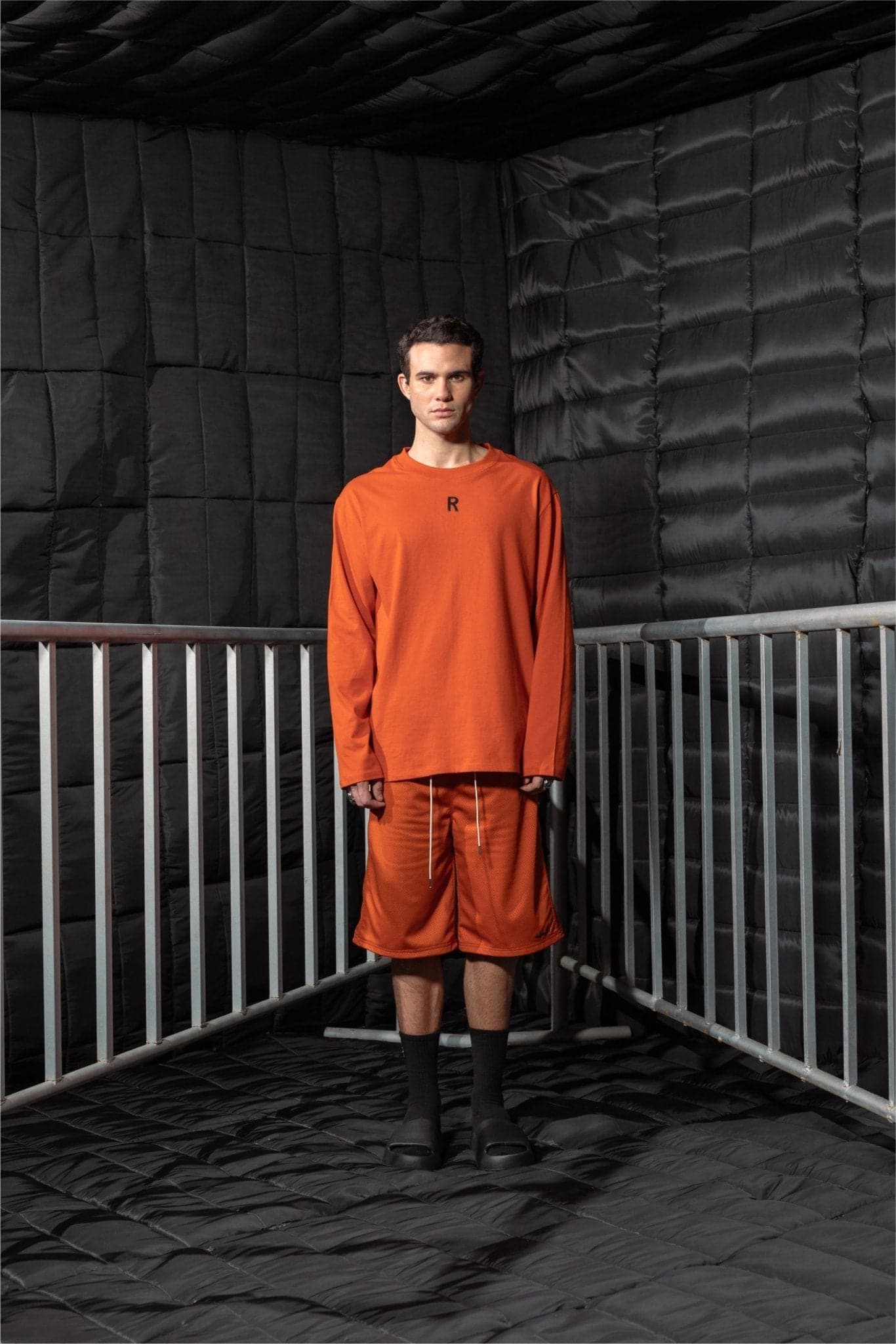 RELAXED LONG SLEEVE TEE - LAVA - Richboyz