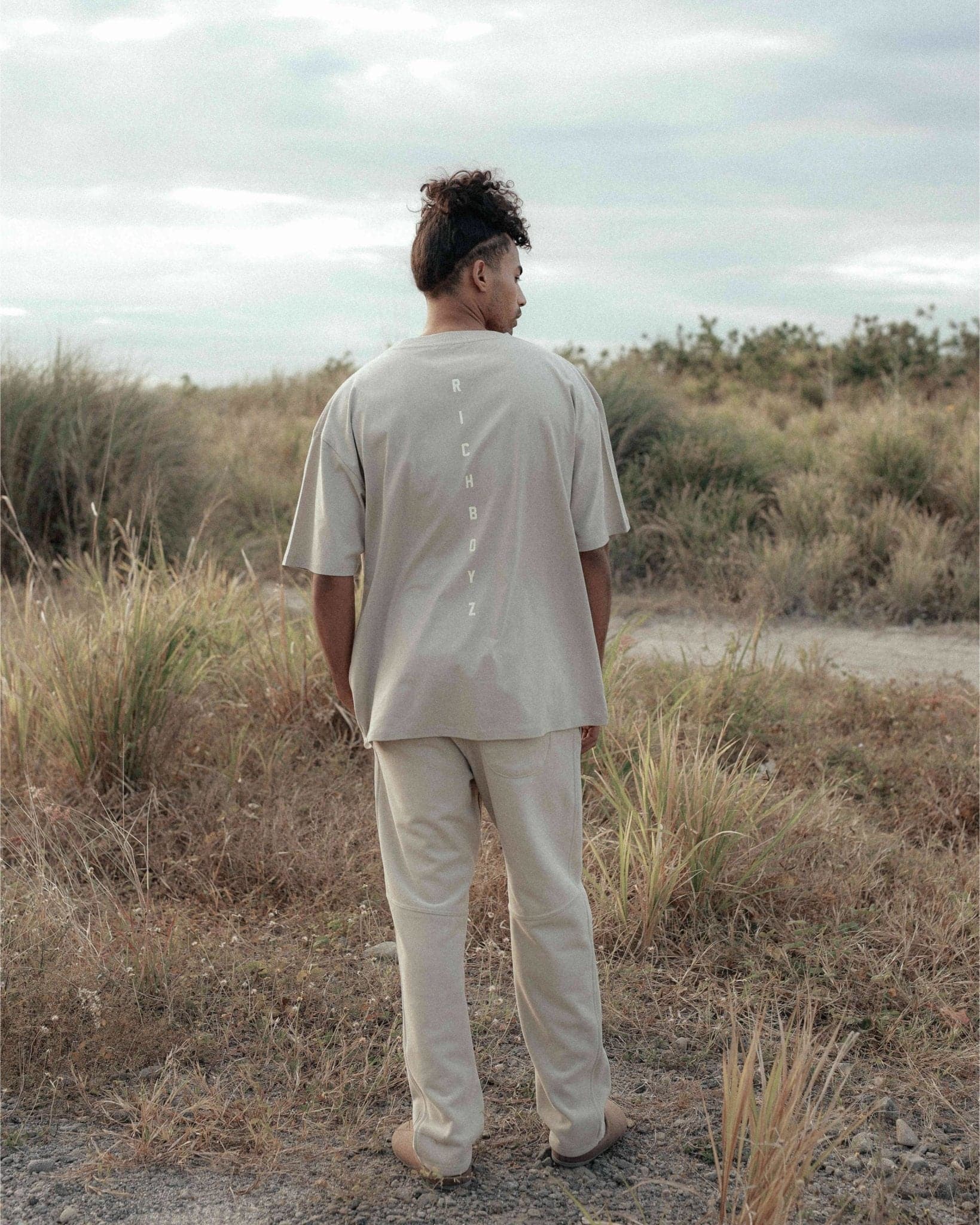 RELAXED SWEATPANTS - FOG - Richboyz