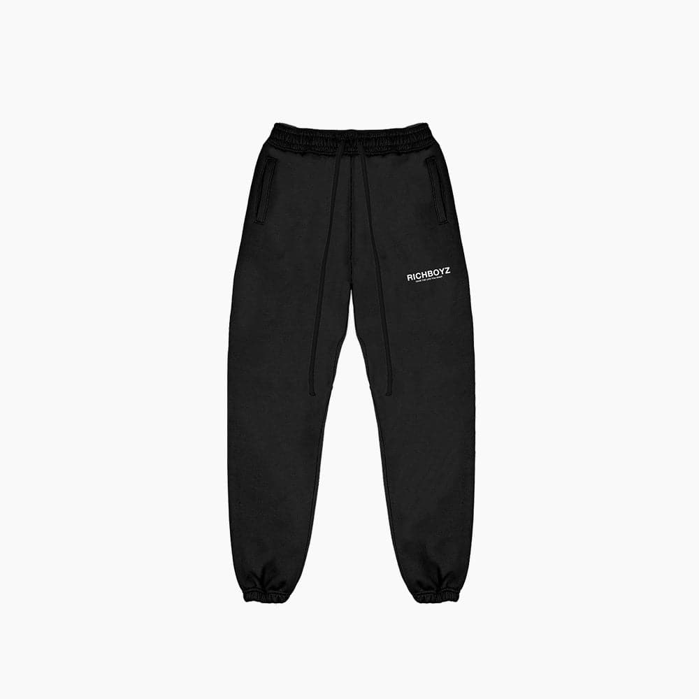 SWEATPANTS - CLASSIC BLACK - Richboyz