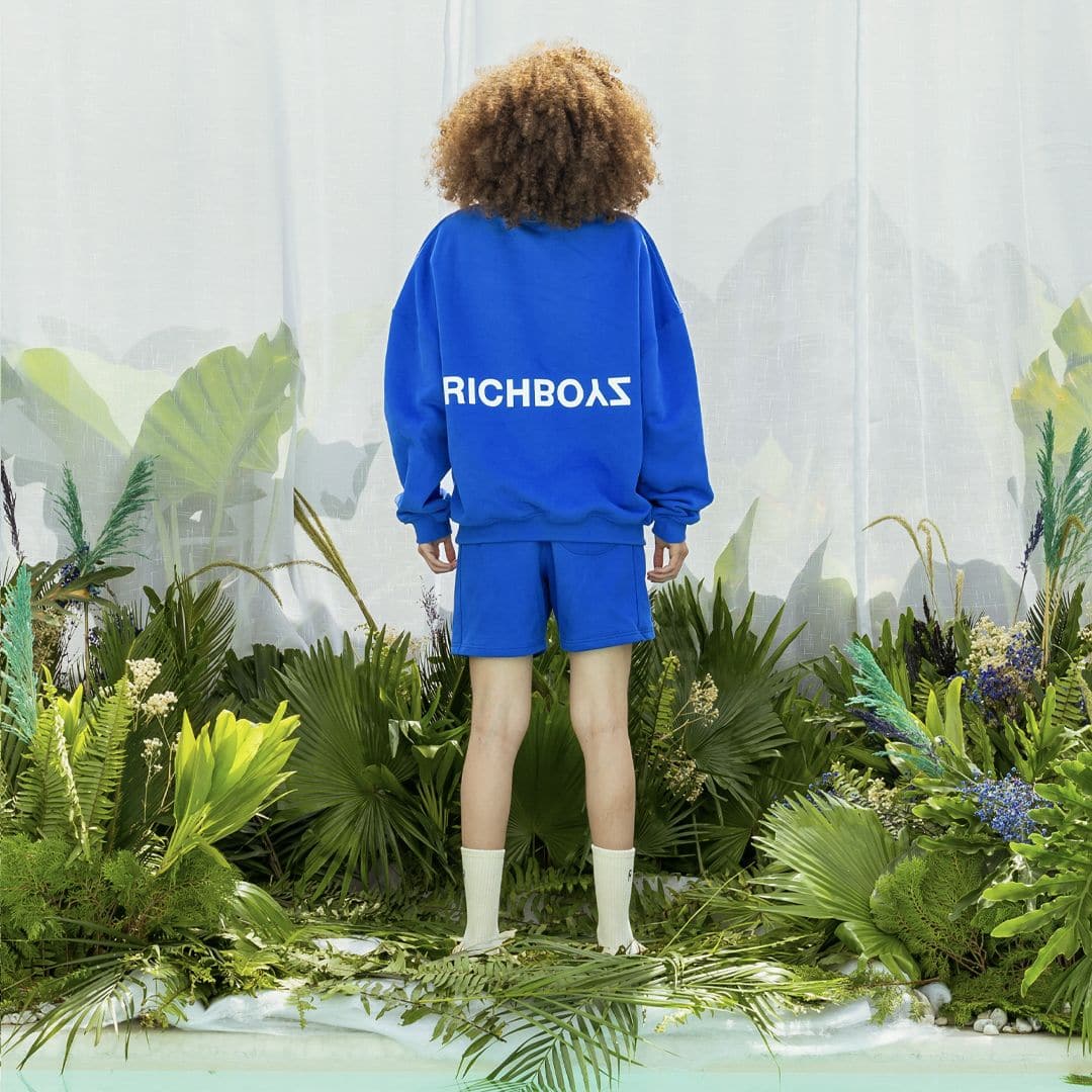 SWEATSHIRT - COBALT BLUE - Richboyz