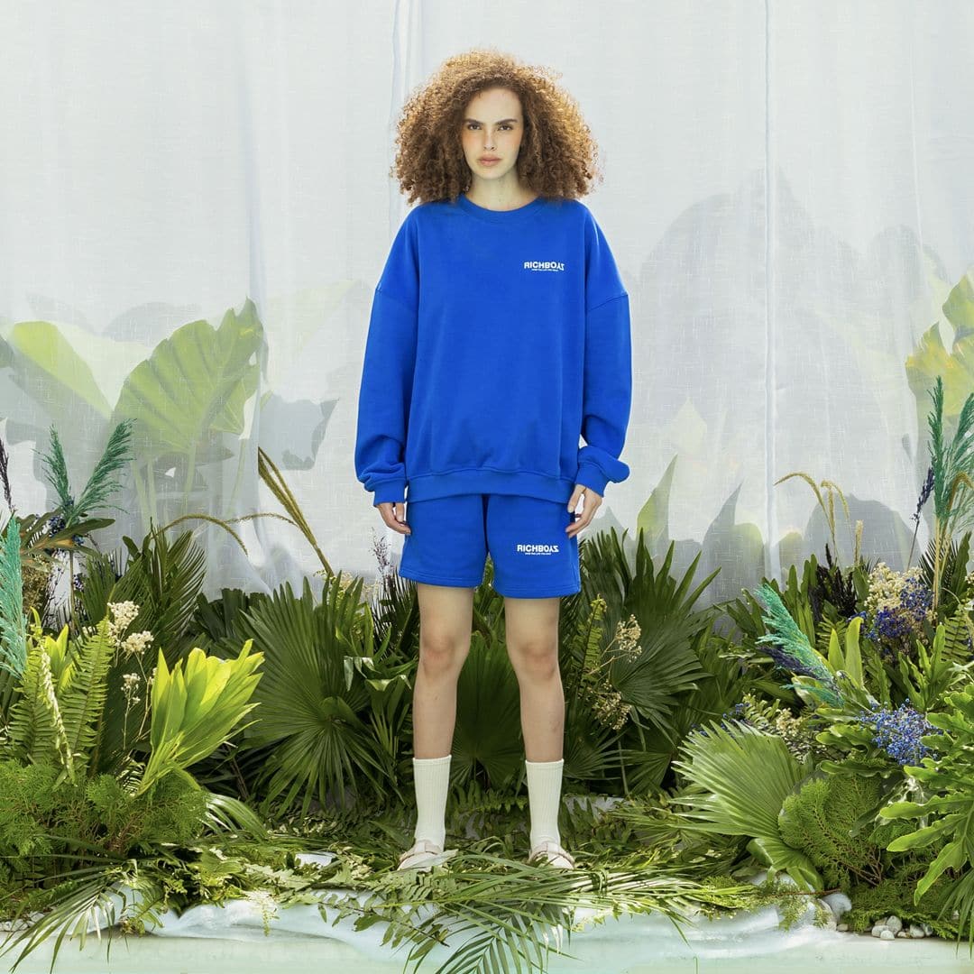 SWEATSHIRT - COBALT BLUE - Richboyz