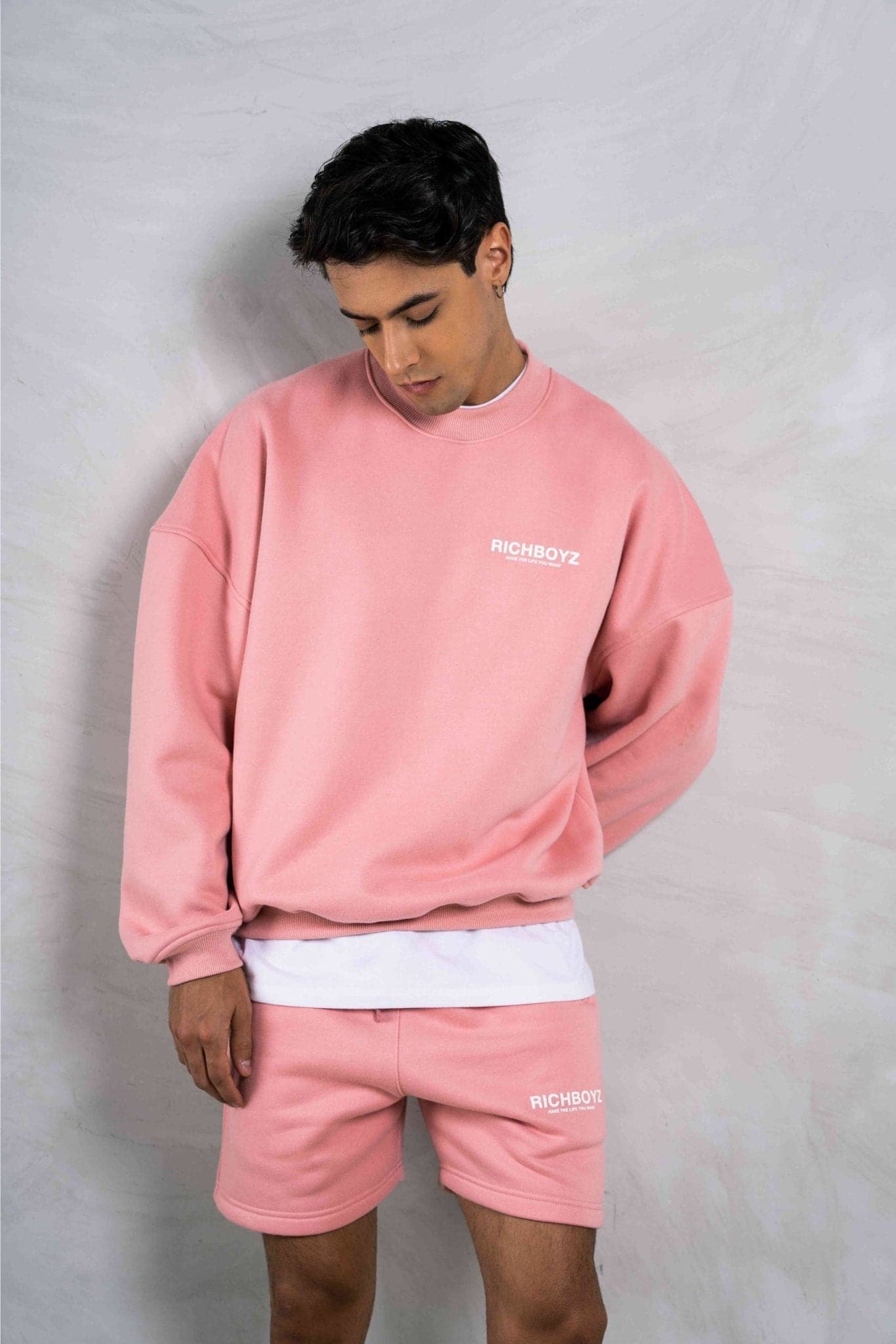 SWEATSHIRT - PASTEL PINK - Richboyz