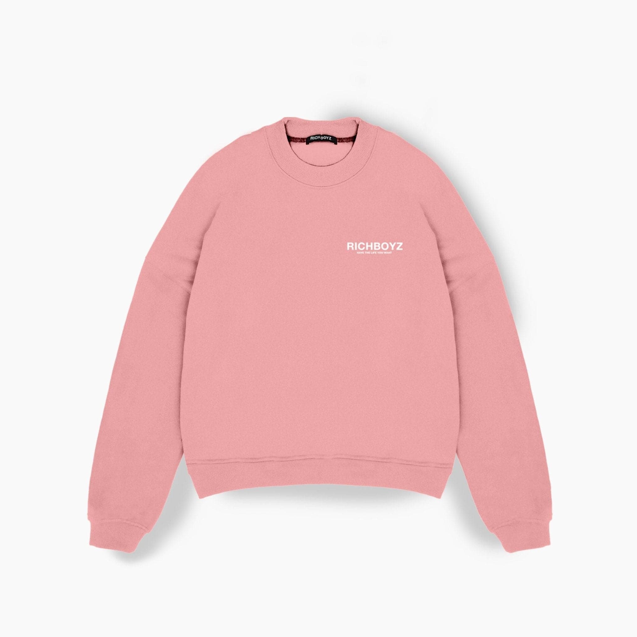 SWEATSHIRT - PASTEL PINK - Richboyz