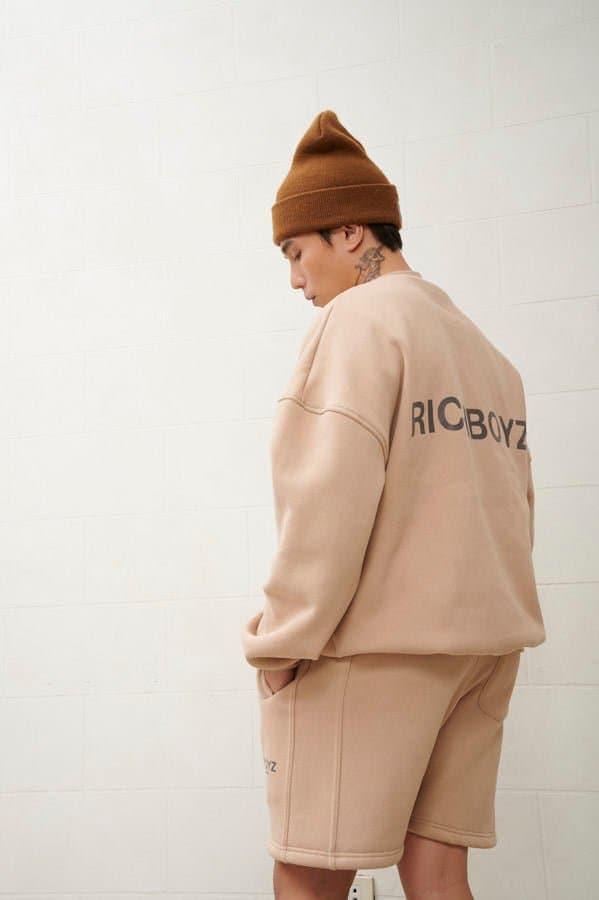 SWEATSHORTS - TAN - Richboyz