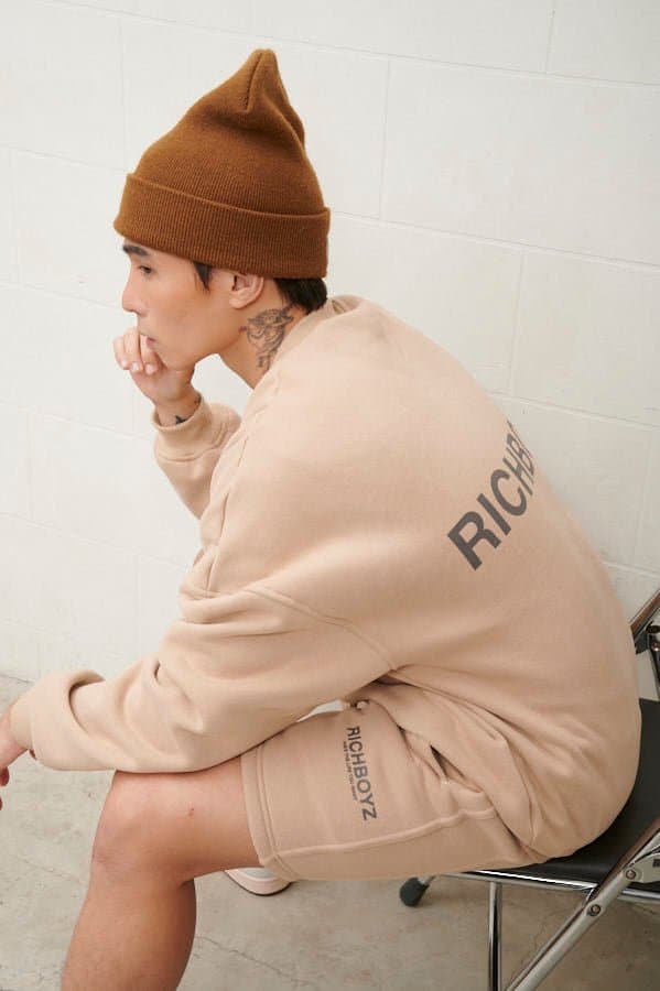 SWEATSHORTS - TAN - Richboyz