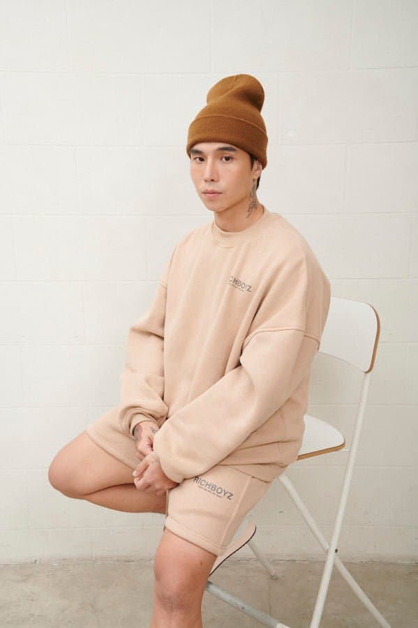 SWEATSHORTS - TAN - Richboyz