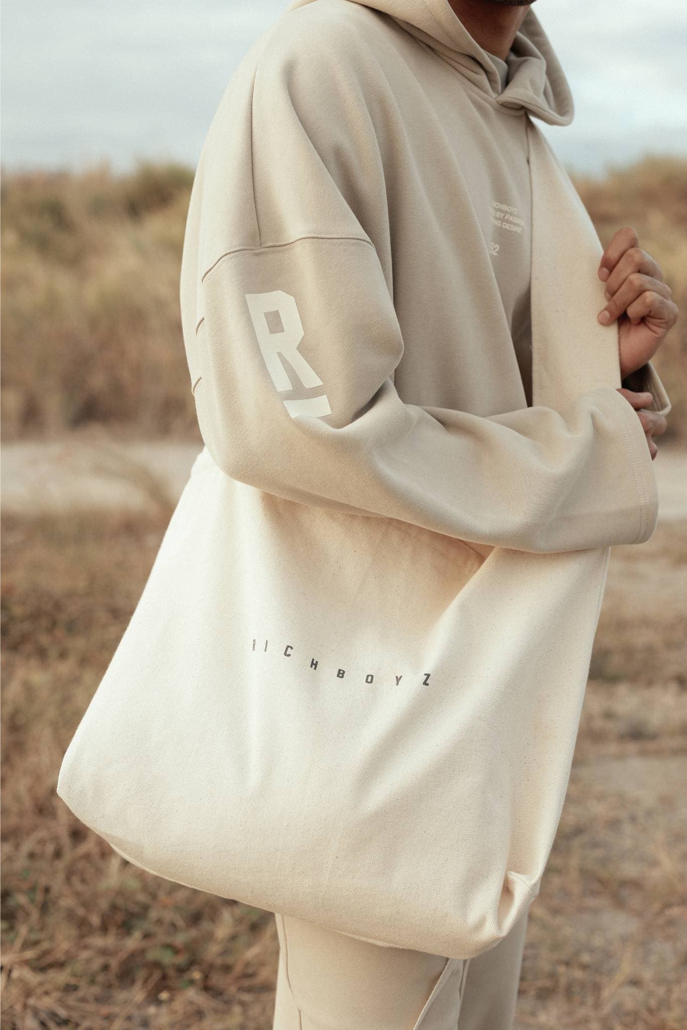 TSUNO BAG - CREAM - Richboyz