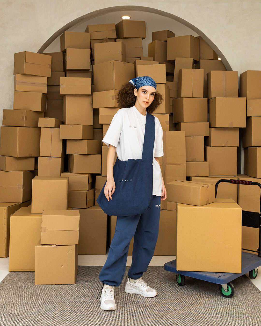 TSUNO BAG - SAPPHIRE - Richboyz