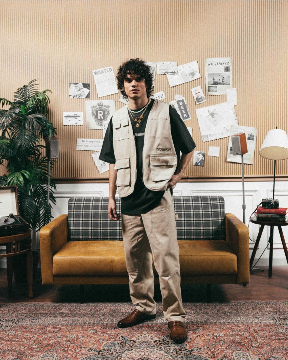 VINTAGE VALOR VEST - DUNE - Richboyz