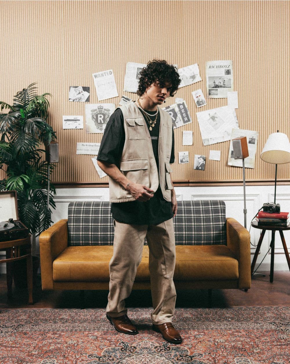 VINTAGE VALOR VEST - DUNE - Richboyz