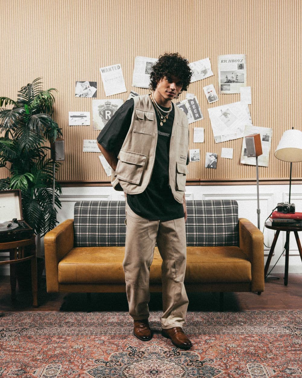 VINTAGE VALOR VEST - DUNE - Richboyz