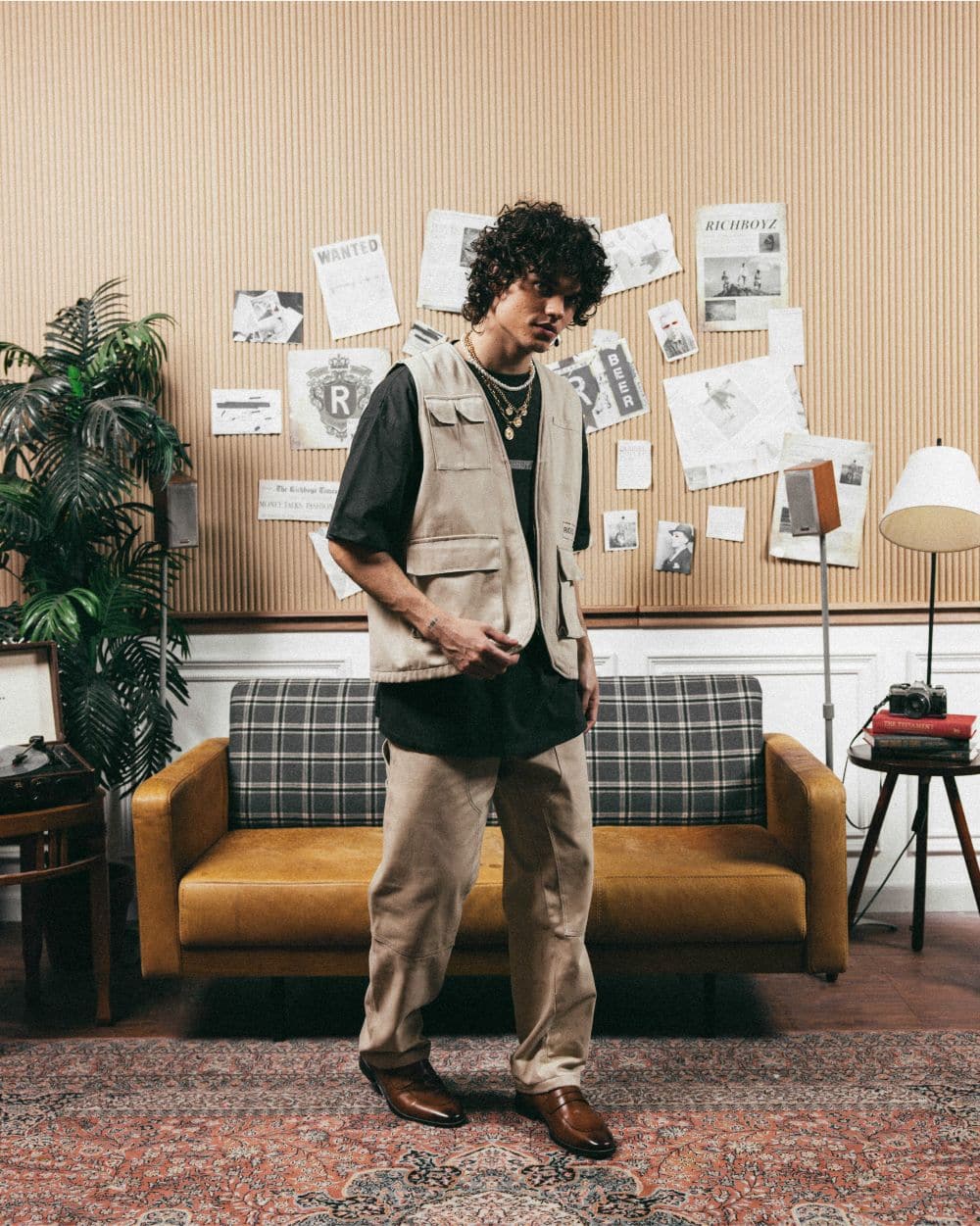 VINTAGE VALOR VEST - DUNE - Richboyz