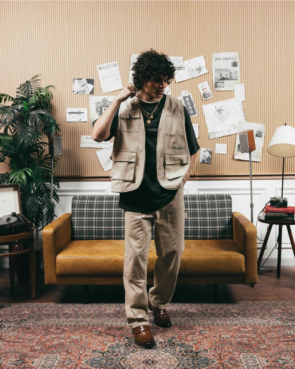 VINTAGE VALOR VEST - DUNE - Richboyz