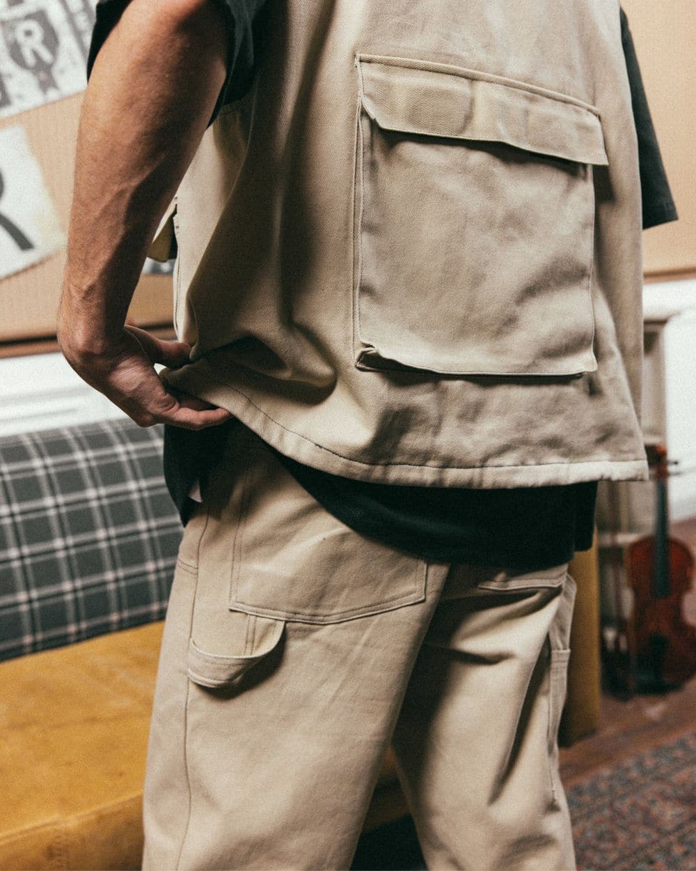 VINTAGE VALOR VEST - DUNE - Richboyz