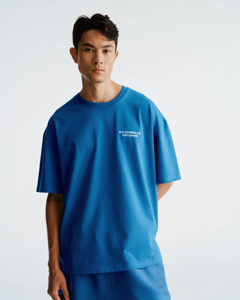 Premium Daily Tee - Blue