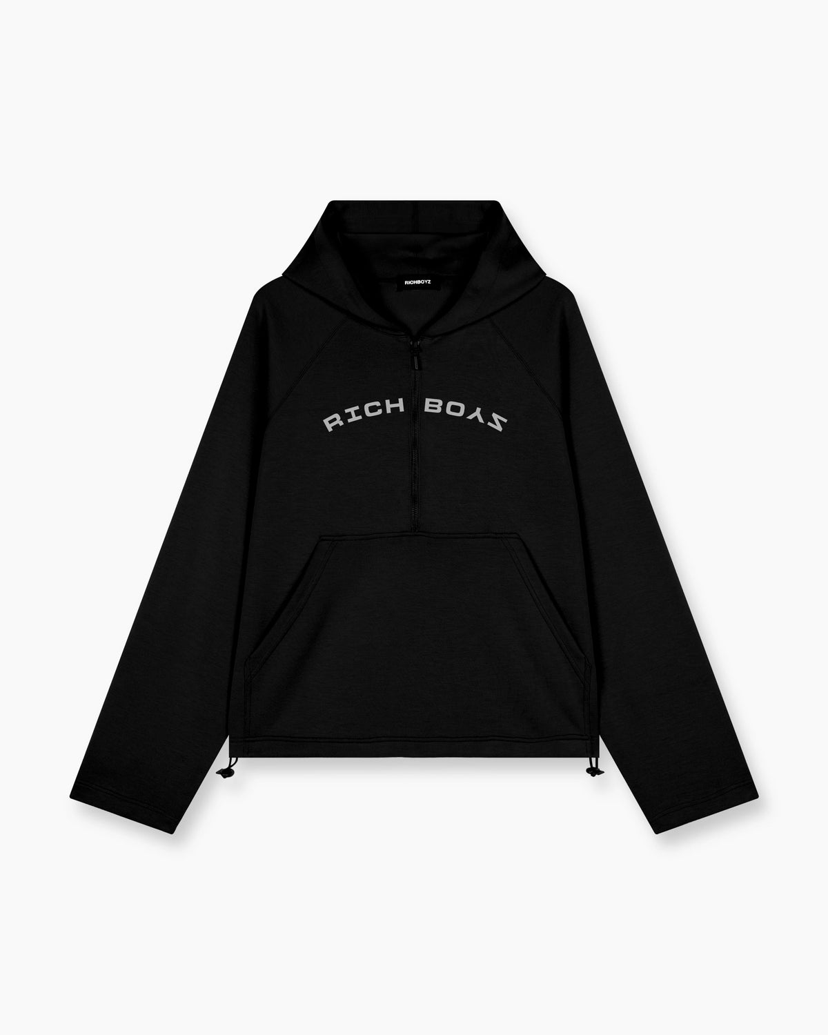 Airy Quarter Zip Hoodie - Midnight