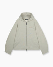 Airy Zip Hoodie - Gray