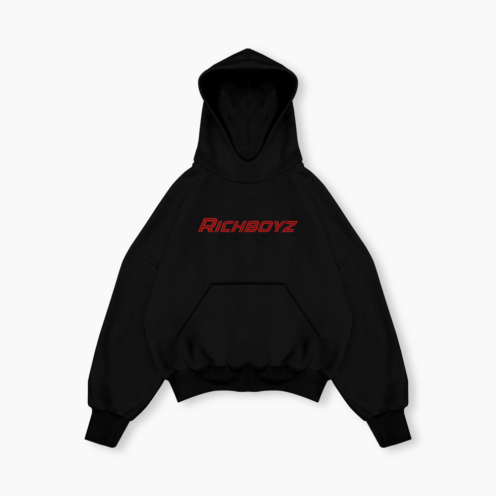 Box Hoodie - Racing Black