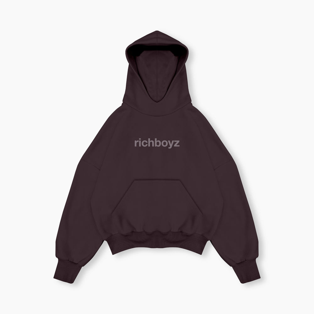 Box Hoodie - Sangria